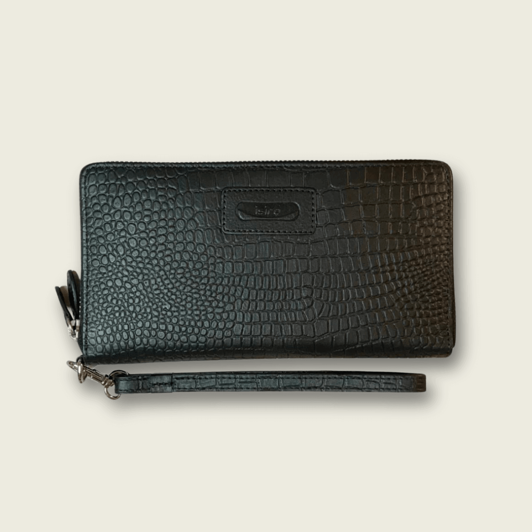 Large Double Zip Wristlet- Isiro Canada